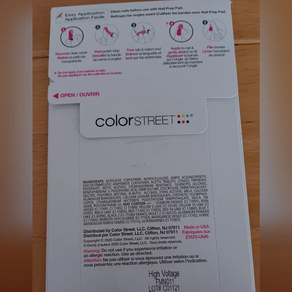 Color Street 100% Real Nail Polish Strips NWT - Picture 8 of 8
